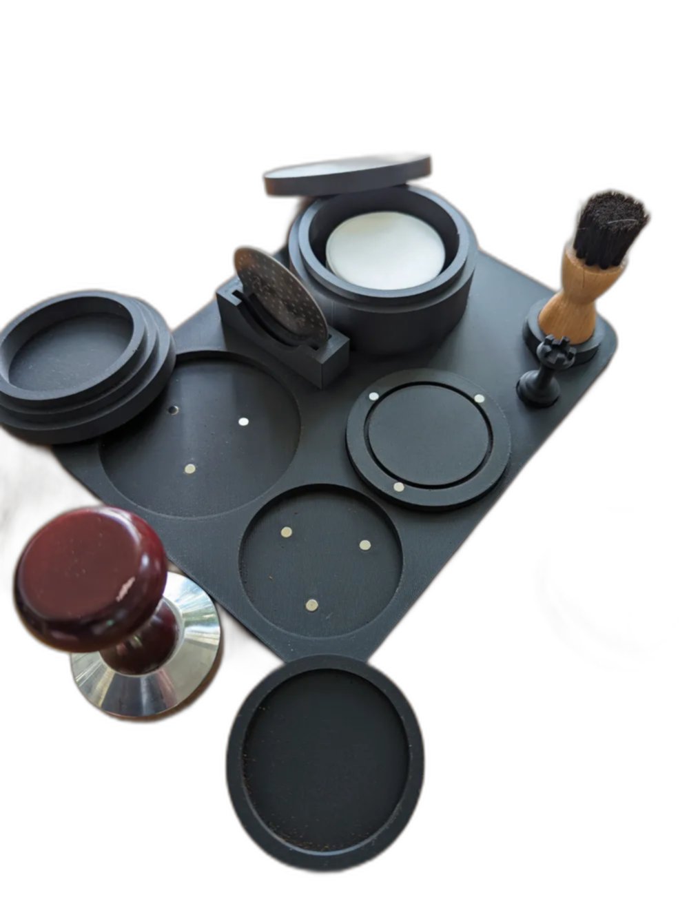 Coffee Station – Kaffeepunkt Kaffee-Ecke Kaffee-Set Kaffeebar Kaffeeservice by HC3D Produktbild