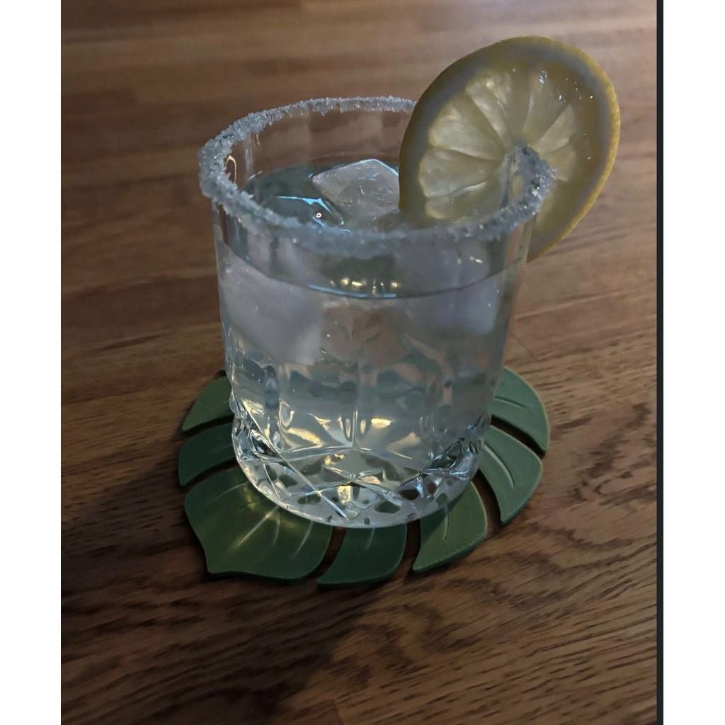 Monstera Untersetzer Pflanze mit Geheimfach in der Vase von HC3D Produktbild