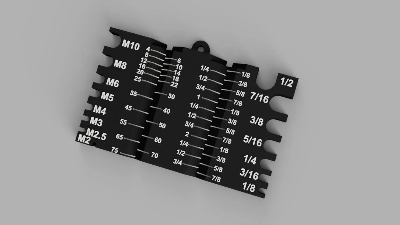 Screw measuring Werkzeug (metric & standard) von HC3D Produktbild