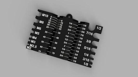 Screw measuring Werkzeug (metric & standard) von HC3D Produktbild