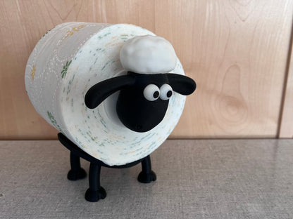 Shaun das Schaf Toilettenrollenhalter von HC3D Produktbild