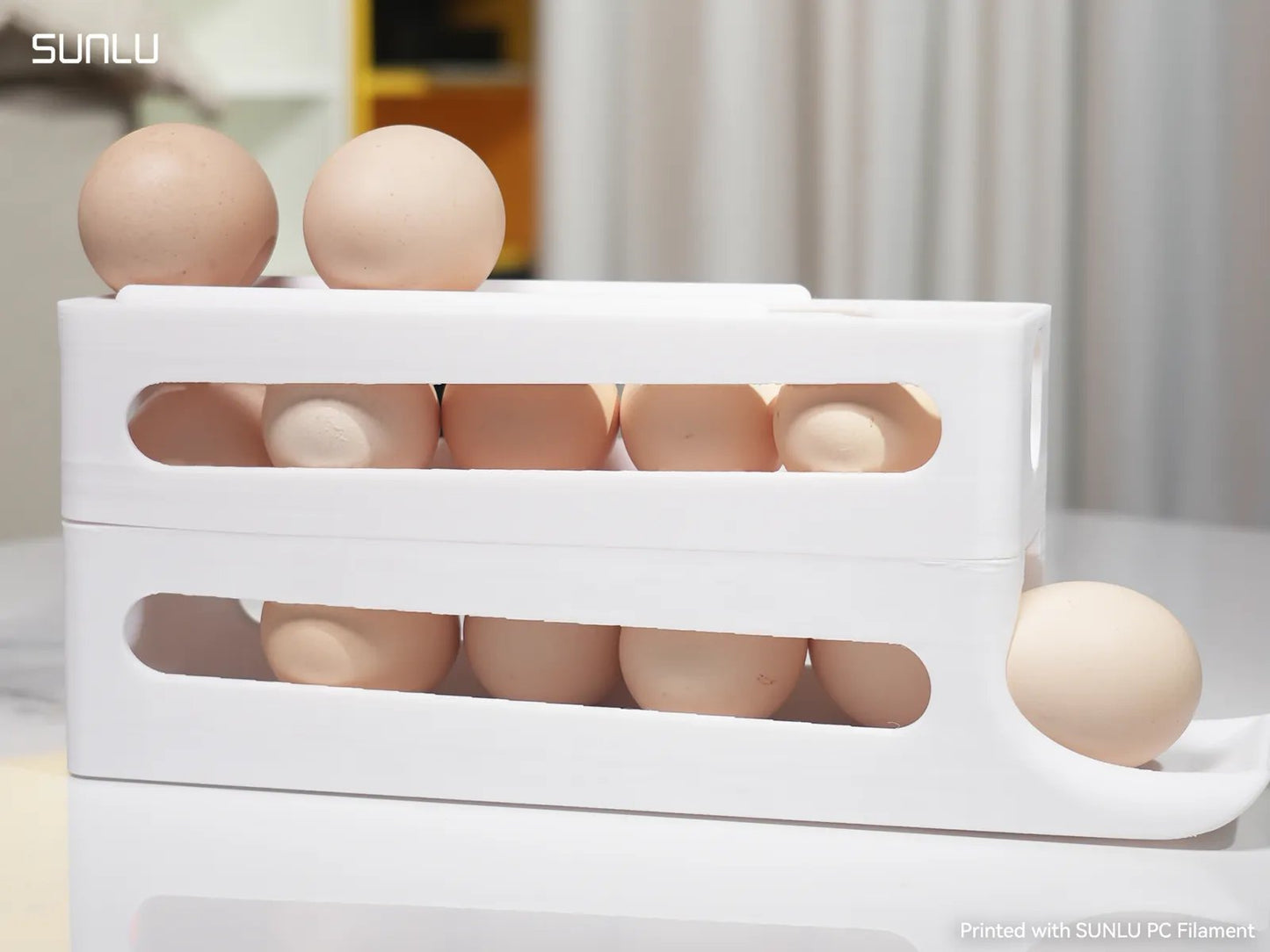 Egg Rolling, Stacking Regal von HC3D Produktbild