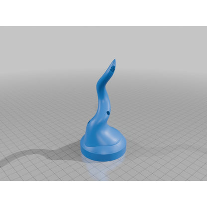 Blatt-Untersetzer mit dekorativem Pflanzenhalter von HC3D Produktbild