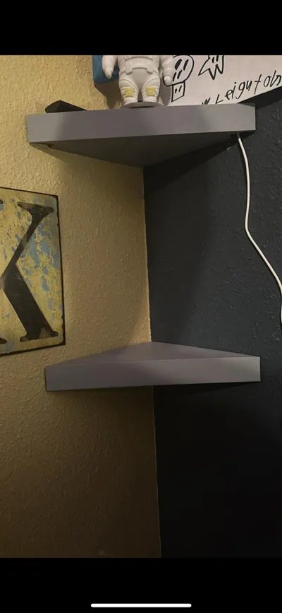 floating corner Regal und mounting Winkelhalter von HC3D Produktbild