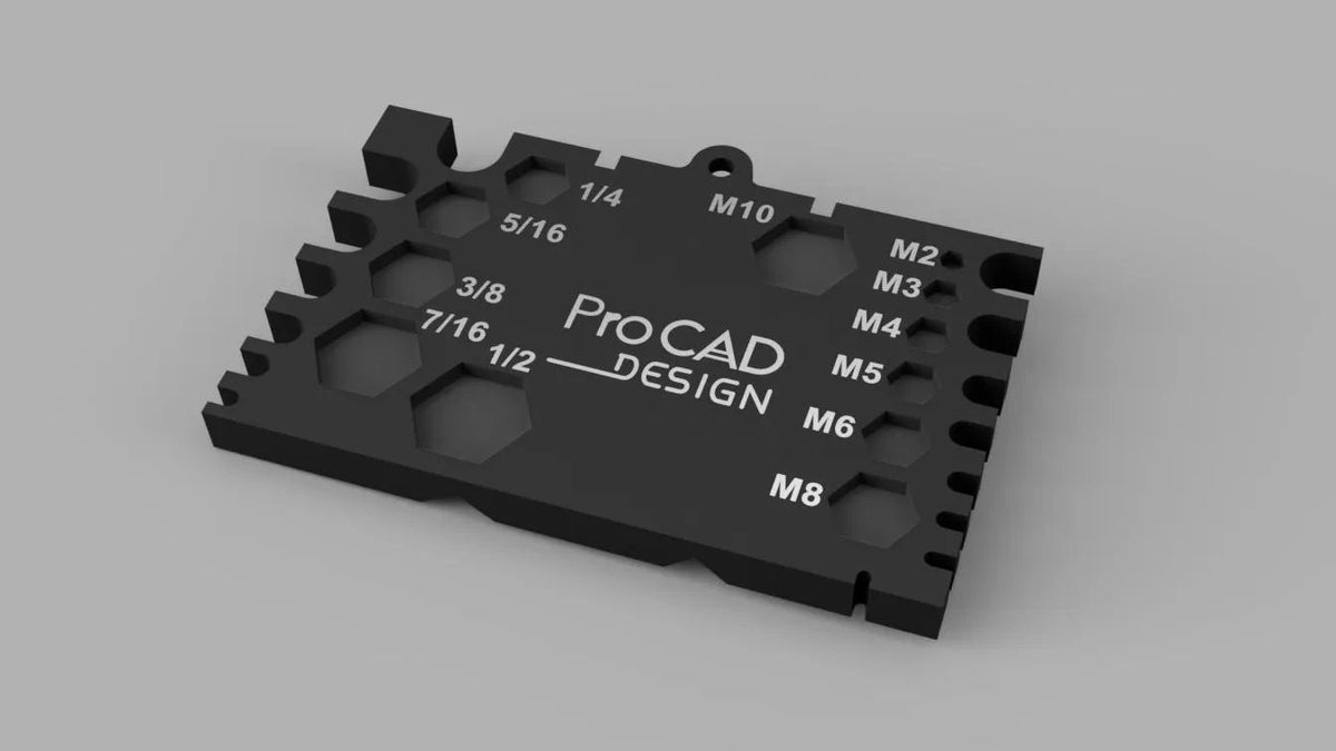 Screw measuring Werkzeug (metric & standard) von HC3D Produktbild
