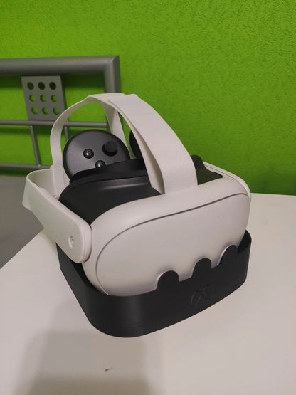 Meta Quest 3 privacy + Controller-Ständer (clean) von HC3D Produktbild