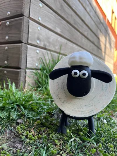 Shaun das Schaf Toilettenrollenhalter von HC3D Produktbild