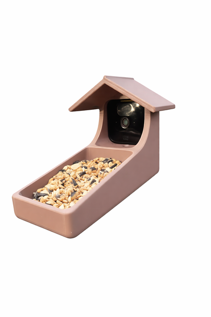 Smart Vogelhaus Intelligenter Futterspender Automatischer Vogelfutterplatz Vogelhaus Digitaler Futterautomat für Blink Kamera by HC3D