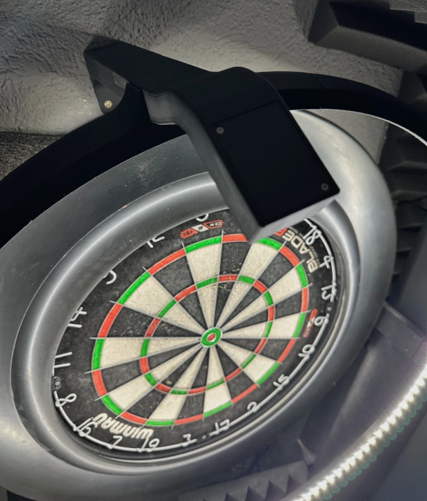 Autodarts Kamerahalter inkl. OV9732 100° Komplettset Bausatz LED Ring by HC3D