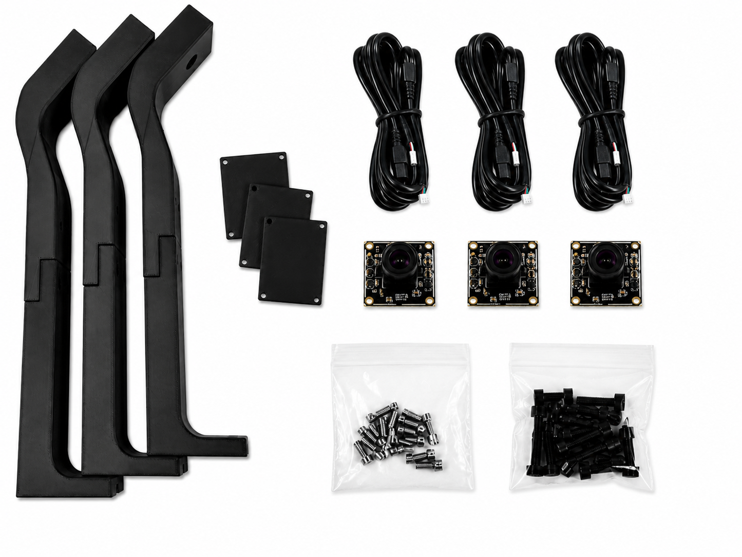 Kamerahalter-Set kompatibel mit AutoDarts OV9732 und 3D-Ring +LED Auto Darts by HC3D