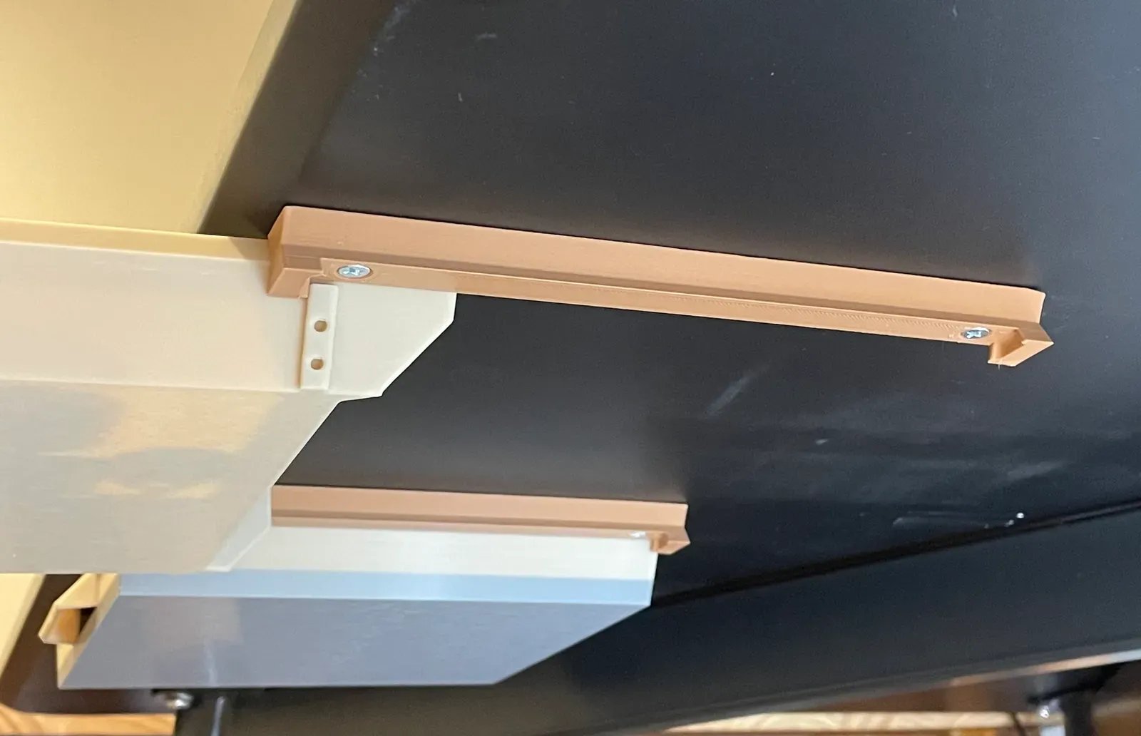 Under Schreibtisch Schublade with Double Travel Stops von HC3D Produktbild