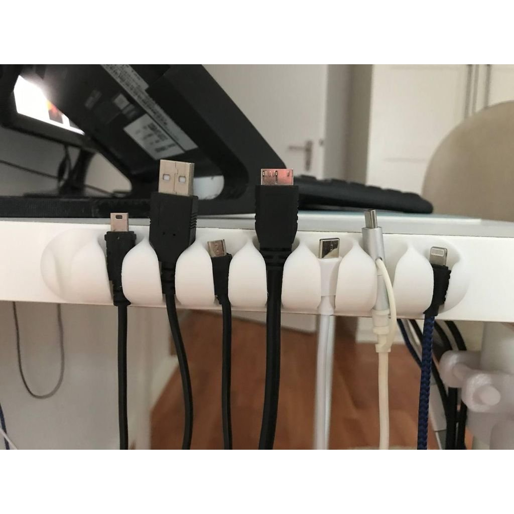 Kabel Halter (Universal Kabel-Organizer/ USB Kabelmanagement) von HC3D Produktbild