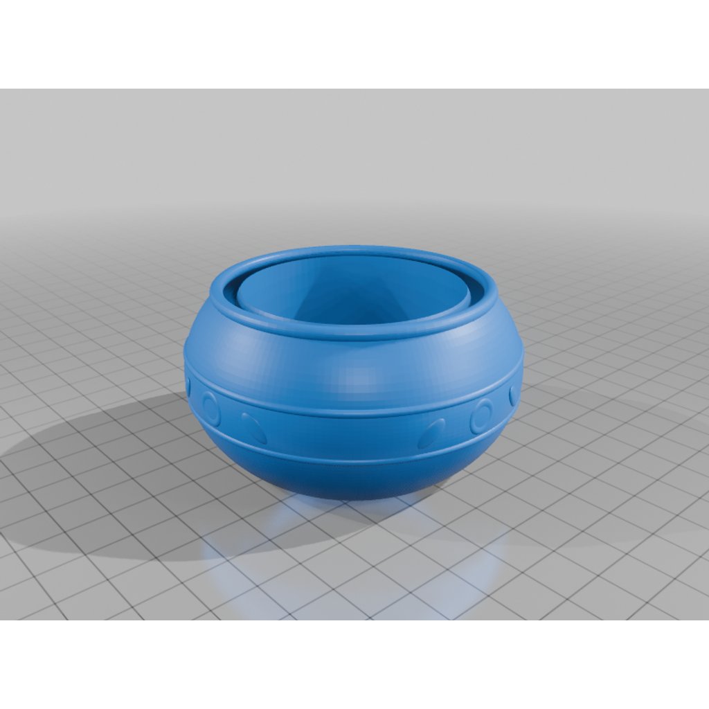 Blatt-Untersetzer mit dekorativem Pflanzenhalter von HC3D Produktbild