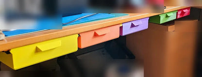 Under Schreibtisch Schublade with Double Travel Stops von HC3D Produktbild