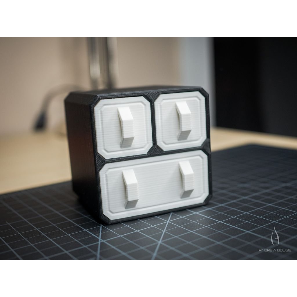 SciFi Aufbewahrungsboxen für Kleinteile von HC3D Produktbild