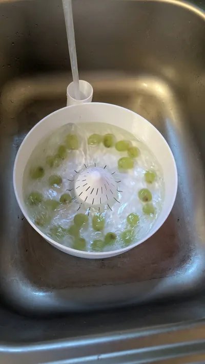 Automatic Vegetable And Fruit Washer No Supports – Automatischer Obst- und Gemüsewascher Selbstreinigender Obst- und Gemüsewascher Elektrischer Gemüse- und Obstreiniger Obst- und Produktbild