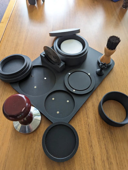 Coffee Station – Kaffeepunkt Kaffee-Ecke Kaffee-Set Kaffeebar Kaffeeservice by HC3D Produktbild