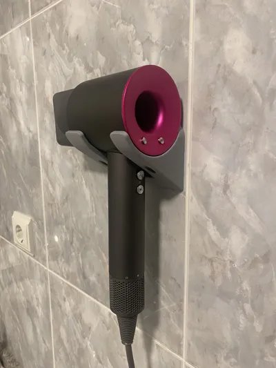 Dyson Supersonic Dryer Wallmount – Dyson Haartrockner Wandhalterung Dyson Fön Wandmontage Dyson Supersonic Wandhalter Dyson Haartrockner Aufhängung Dyson Fönständer by HC3D Produktbild