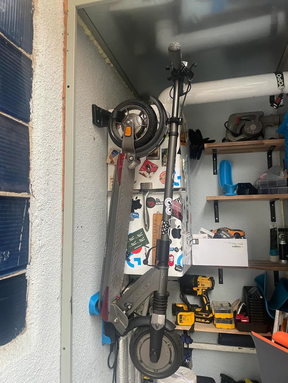 Electric Scooter Hook Wall Mount – E-Scooter Wandhalterung Elektroroller Aufhängung Scooter Wandhalter E-Scooter Halterung Elektroroller Wandmontage by HC3D Produktbild