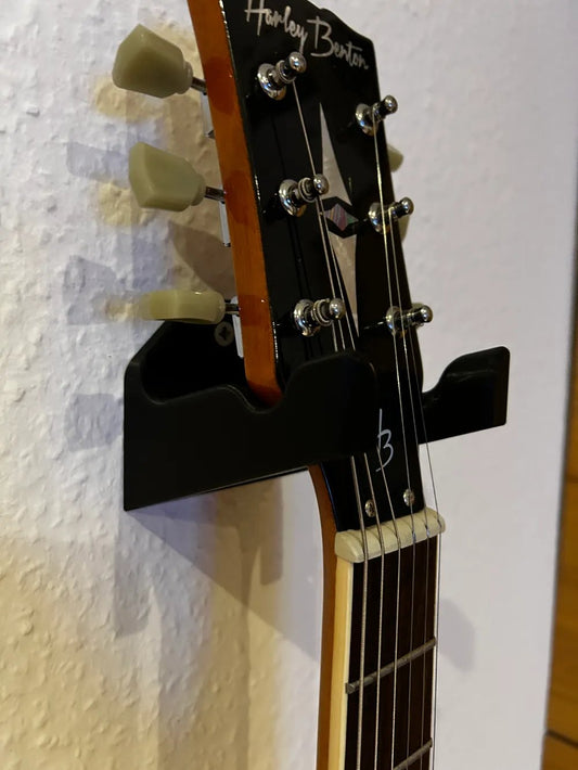Guitar Wall Hanger – Gitarrenaufhängung Gitarrenhalter Gitarrenwandhalterung Gitarrenständer Wandhalterung für Gitarre by HC3D Produktbild