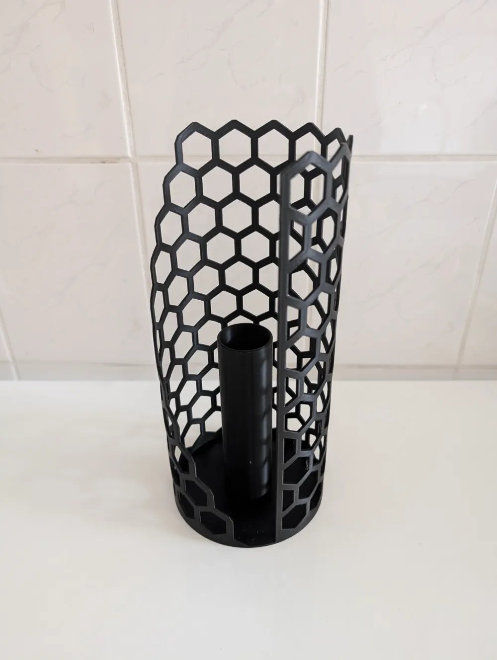 Kitchenrollholder – Küchenrollenhalter Papiertuchspender Küchenpapierhalter Rollenhalter Wandhalter für Küchenrollen by HC3D Produktbild