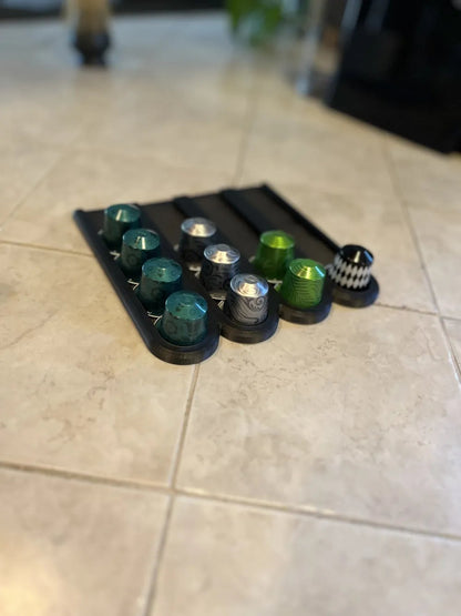 Nespresso Coffee Pod Holder – Kaffeekapselhalter Kaffeepodständer Podaufbewahrung Kapselorganizer Nespresso-Organizer by HC3D Produktbild