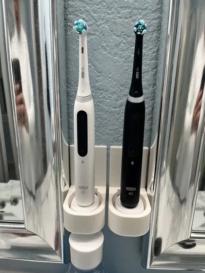 Oral Wall Mount Charging Station – Wandladestation Oral-B Ladeschale Wandhalterung Ladegerät Zähneputzen Station Zahnbürstenhalter mit Ladefunktion by HC3D Produktbild