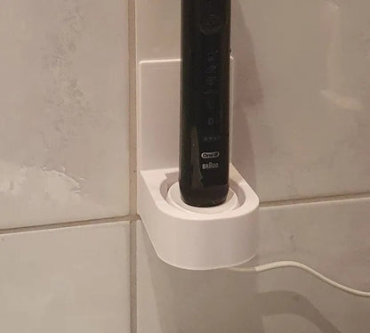 Oral Wall Mount Charging Station – Wandladestation Oral-B Ladeschale Wandhalterung Ladegerät Zähneputzen Station Zahnbürstenhalter mit Ladefunktion by HC3D Produktbild