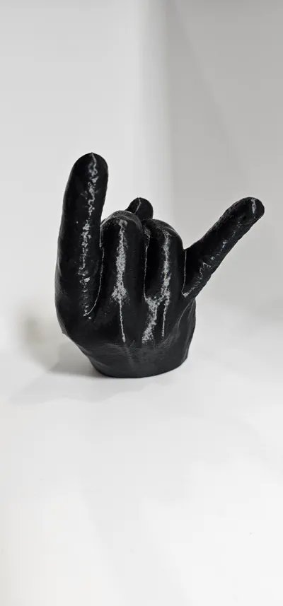 Rock Hand Devil Horns Drumsticks Holder – Rock-Hand-Zubehör Teufelshörner-Halter Schlagzeugständer Musik-Accessoire Band-Equipment by HC3D Produktbild