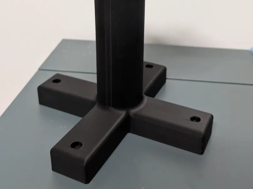 Starlink Mini Pipe Mount – Starlink Mini Halterung Starlink Mini Stütze Starlink Mini Befestigung Starlink Mini Montage Starlink Mini Fuß by HC3D Produktbild