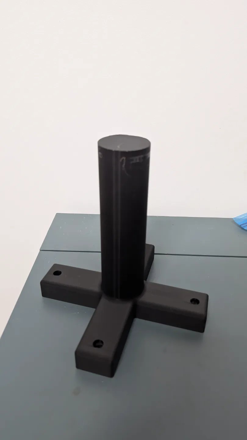 Starlink Mini Pipe Mount – Starlink Mini Halterung Starlink Mini Stütze Starlink Mini Befestigung Starlink Mini Montage Starlink Mini Fuß by HC3D Produktbild