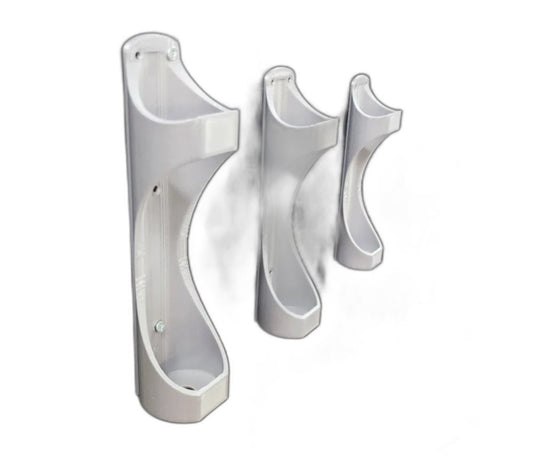 Fishing Pole Holder Wall Mount Any Size – Angelrutenhalter Wandmontage Rutenständer Fischerzubehör Angelzubehör by HC3D Produktbild