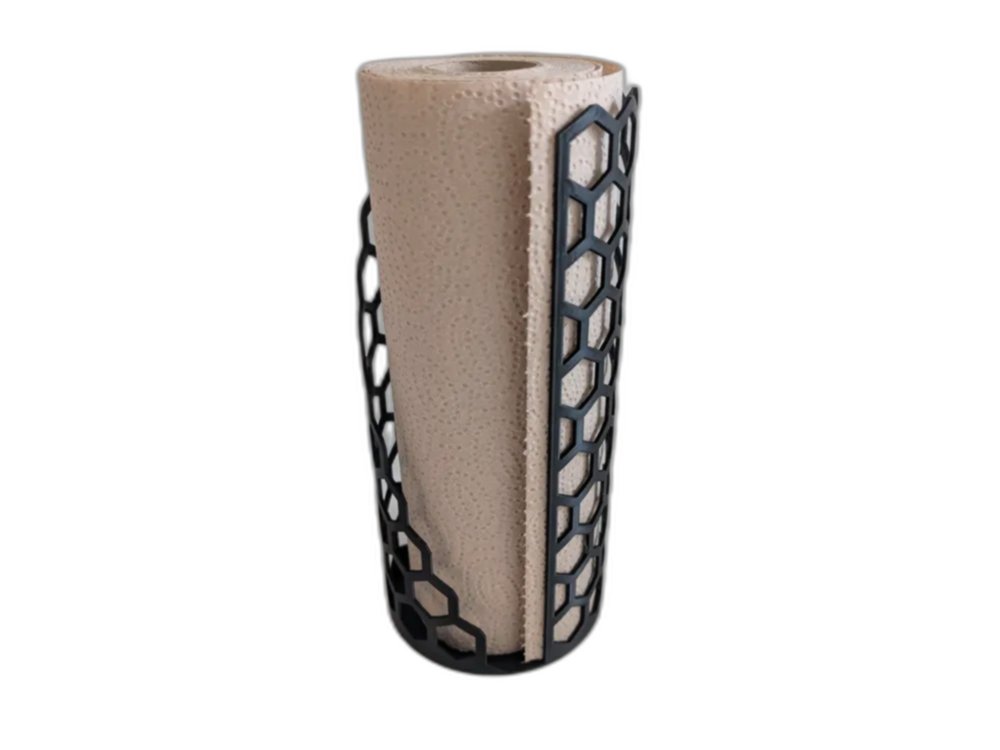 Kitchenrollholder – Küchenrollenhalter Papiertuchspender Küchenpapierhalter Rollenhalter Wandhalter für Küchenrollen by HC3D Produktbild