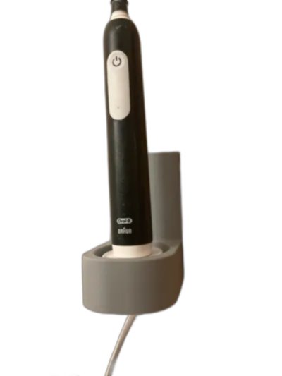 Oral Wall Mount Charging Station – Wandladestation Oral-B Ladeschale Wandhalterung Ladegerät Zähneputzen Station Zahnbürstenhalter mit Ladefunktion by HC3D Produktbild