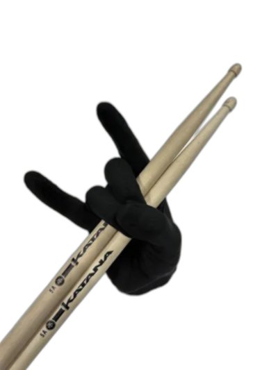 Rock Hand Devil Horns Drumsticks Holder – Rock-Hand-Zubehör Teufelshörner-Halter Schlagzeugständer Musik-Accessoire Band-Equipment by HC3D Produktbild