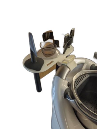 Thermomix Bimby Tm5 Tm6 Tool Holder Lid Holder – Thermomix Deckelhalter Bimby Zubehör TM5 TM6 Halterung Küchenmaschinen Organizer Thermomix Werkzeughalter by HC3D Produktbild