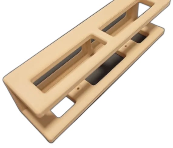 Under Desk Laptop Holders – Laptopständer Tischhalter Laptopablage Schreibtischhalterung Untertischhalter by HC3D Produktbild